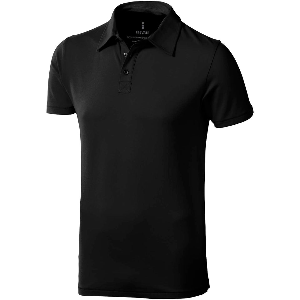 Polo Markham in tessuto elasticizzato a manica corta da uomo personalizzato con logo - Pubblienne