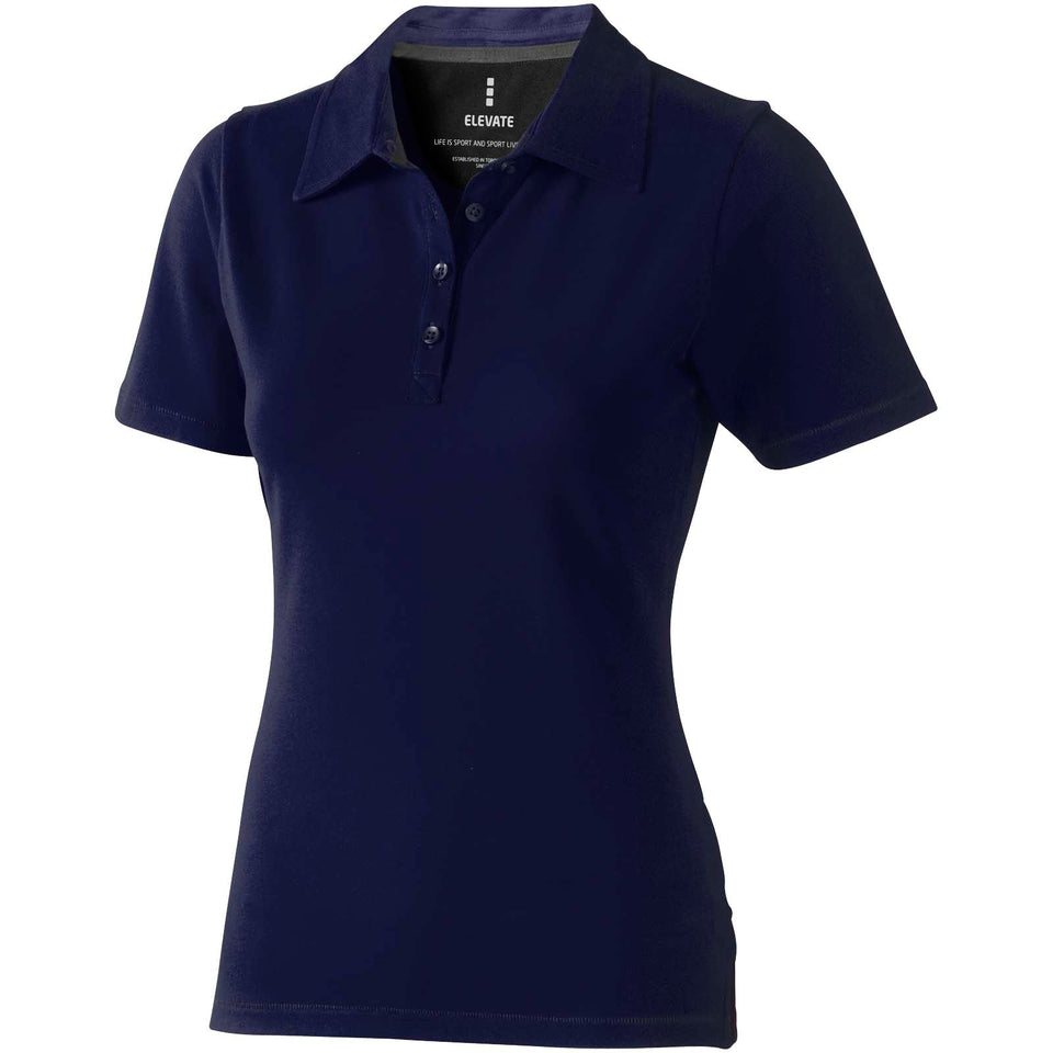 Polo Markham in tessuto elasticizzato a manica corta da donna personalizzato con logo - Pubblienne