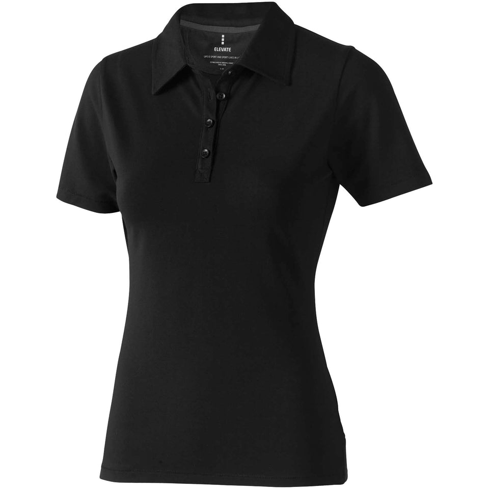 Polo Markham in tessuto elasticizzato a manica corta da donna personalizzato con logo - Pubblienne