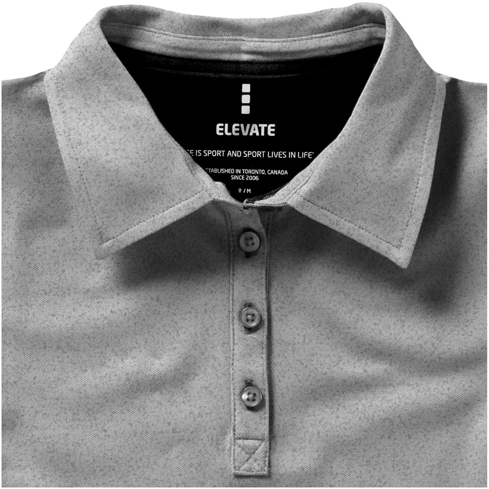 Polo Markham in tessuto elasticizzato a manica corta da donna personalizzato con logo - Pubblienne