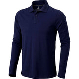 Polo Oakville a manica lunga da uomo personalizzato con logo - Pubblienne