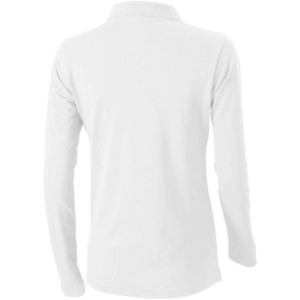 Polo Oakville a manica lunga da donna personalizzato con logo - Pubblienne
