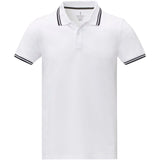 Polo tipping Amarago da uomo a manica corta personalizzato con logo - Pubblienne