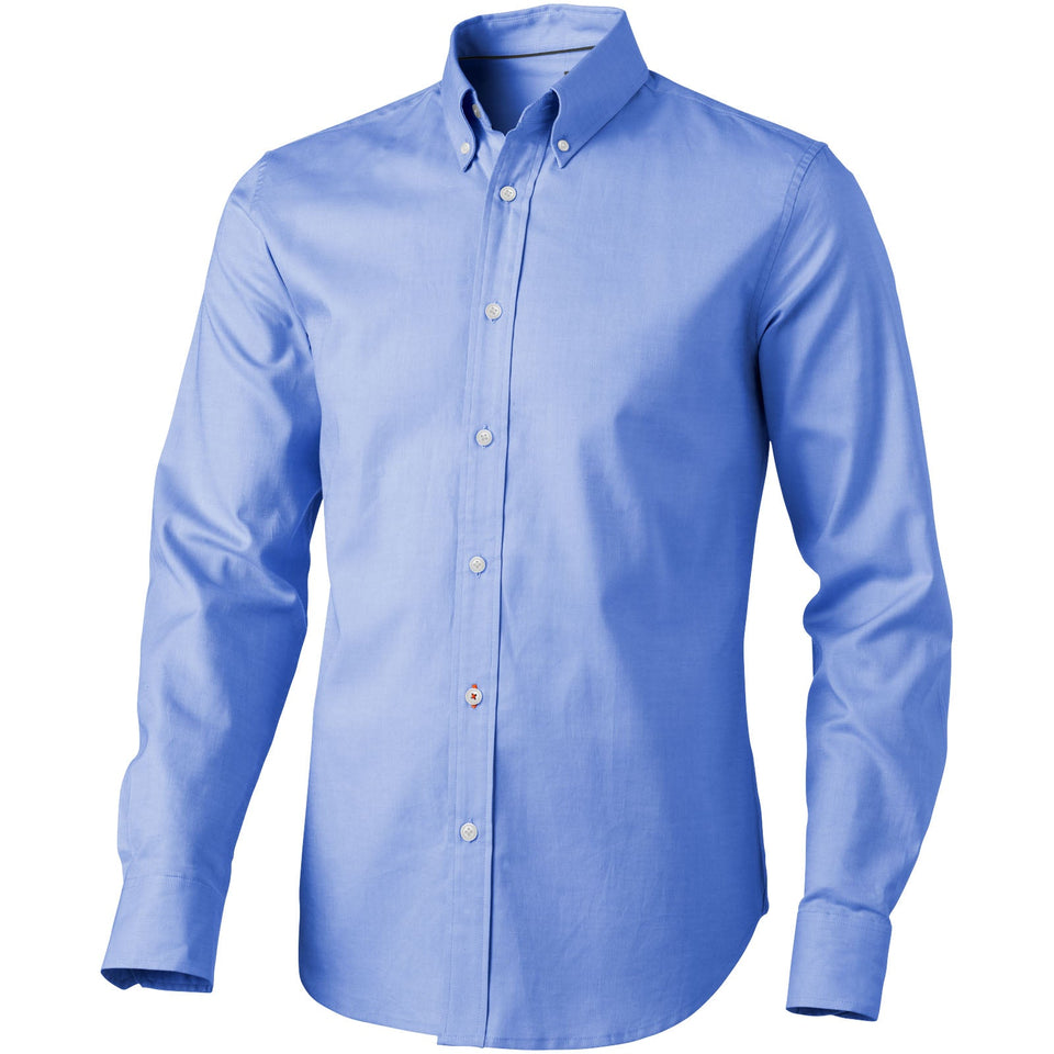 Camicia oxford Vaillant a manica lunga da uomo personalizzato con logo - Pubblienne