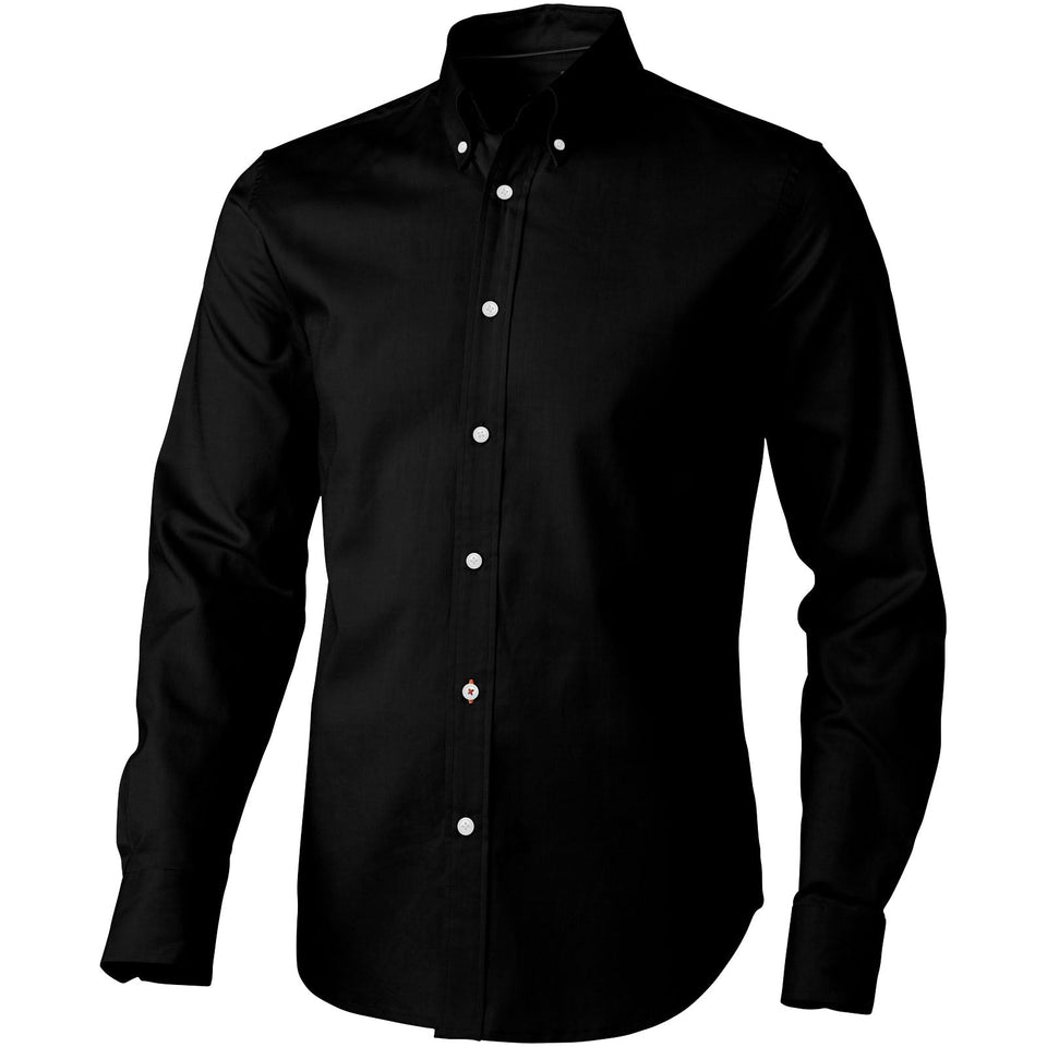 Camicia oxford Vaillant a manica lunga da uomo personalizzato con logo - Pubblienne