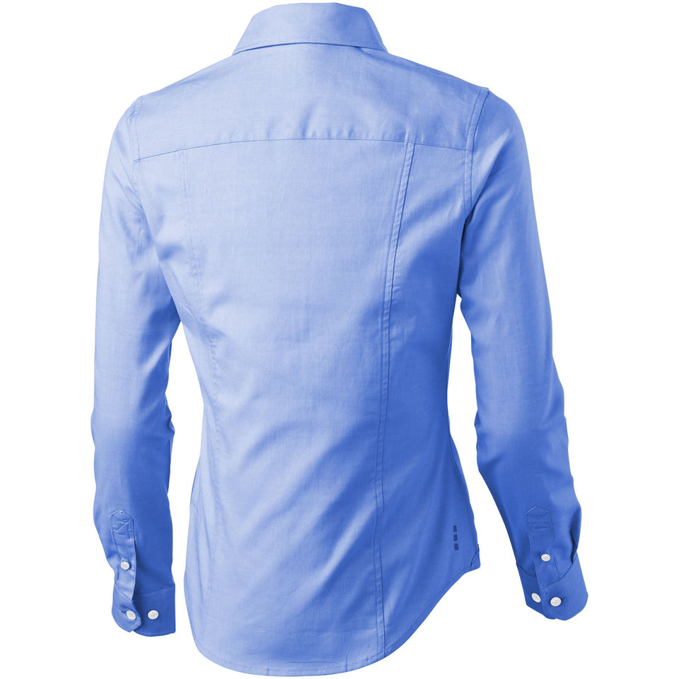 Camicia oxford Vaillant a manica lunga da donna personalizzato con logo - Pubblienne