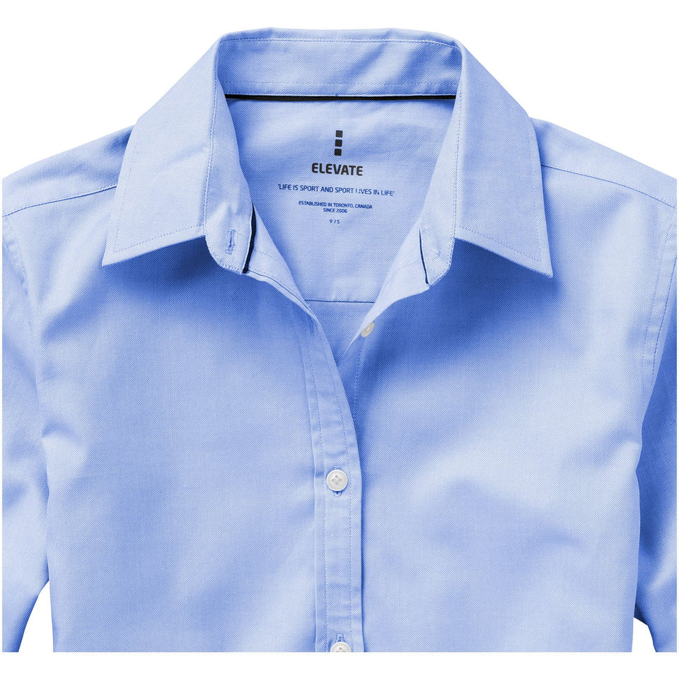 Camicia oxford Vaillant a manica lunga da donna personalizzato con logo - Pubblienne