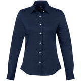 Camicia oxford Vaillant a manica lunga da donna personalizzato con logo - Pubblienne