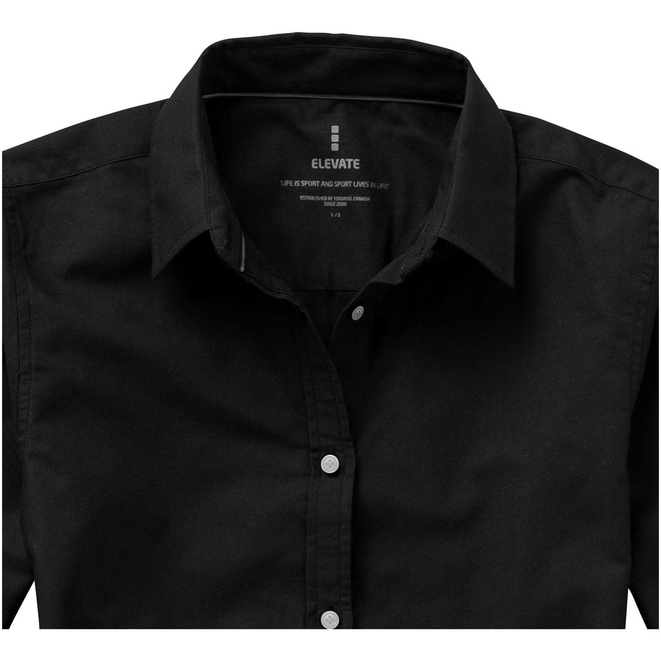 Camicia oxford Vaillant a manica lunga da donna personalizzato con logo - Pubblienne
