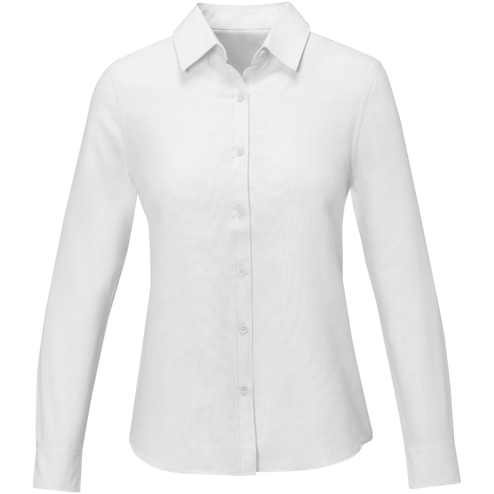 Camicia a maniche lunghe da donna Pollux personalizzato con logo - Pubblienne