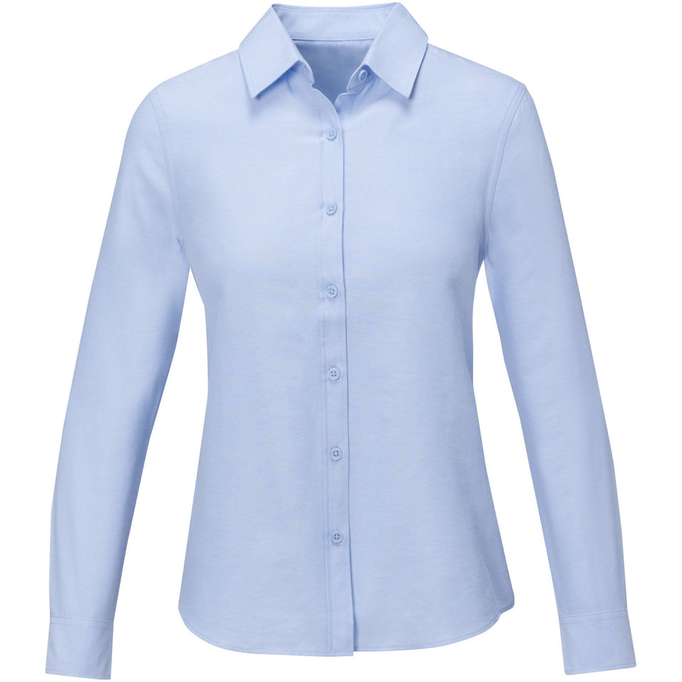 Camicia a maniche lunghe da donna Pollux personalizzato con logo - Pubblienne