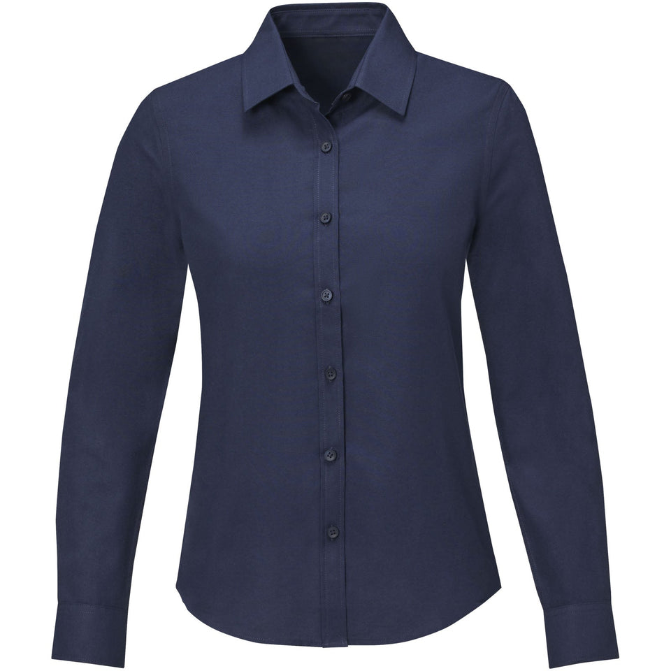 Camicia a maniche lunghe da donna Pollux personalizzato con logo - Pubblienne