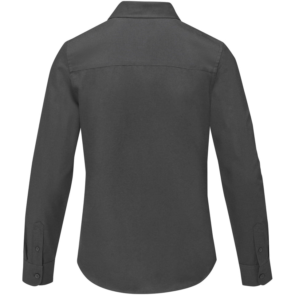 Camicia a maniche lunghe da donna Pollux personalizzato con logo - Pubblienne