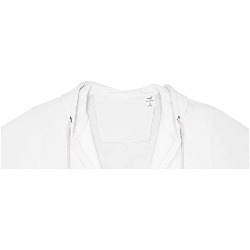 Felpa Theron con cappuccio full zip da uomo personalizzato con logo - Pubblienne