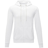 Felpa Theron con cappuccio full zip da uomo personalizzato con logo - Pubblienne