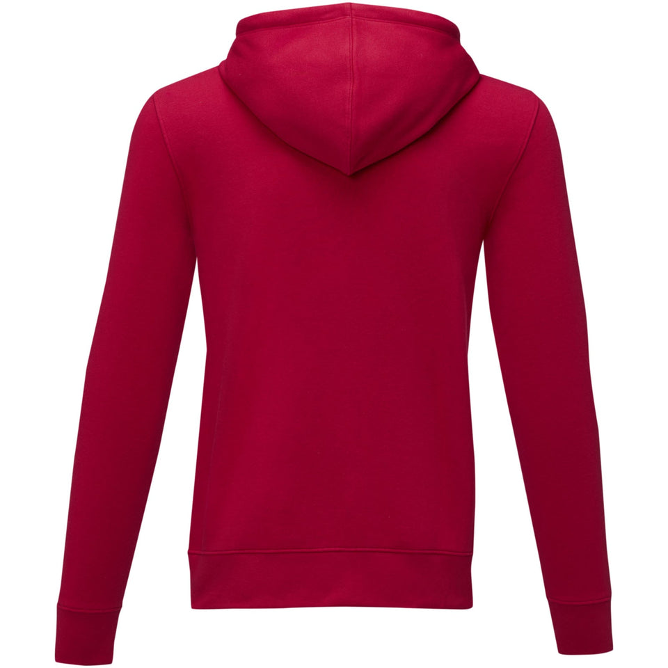 Felpa Theron con cappuccio full zip da uomo personalizzato con logo - Pubblienne