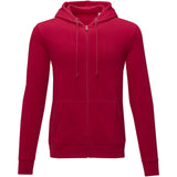Felpa Theron con cappuccio full zip da uomo personalizzato con logo - Pubblienne