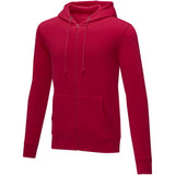 Felpa Theron con cappuccio full zip da uomo personalizzato con logo - Pubblienne