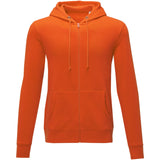 Felpa Theron con cappuccio full zip da uomo personalizzato con logo - Pubblienne