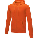 Felpa Theron con cappuccio full zip da uomo personalizzato con logo - Pubblienne