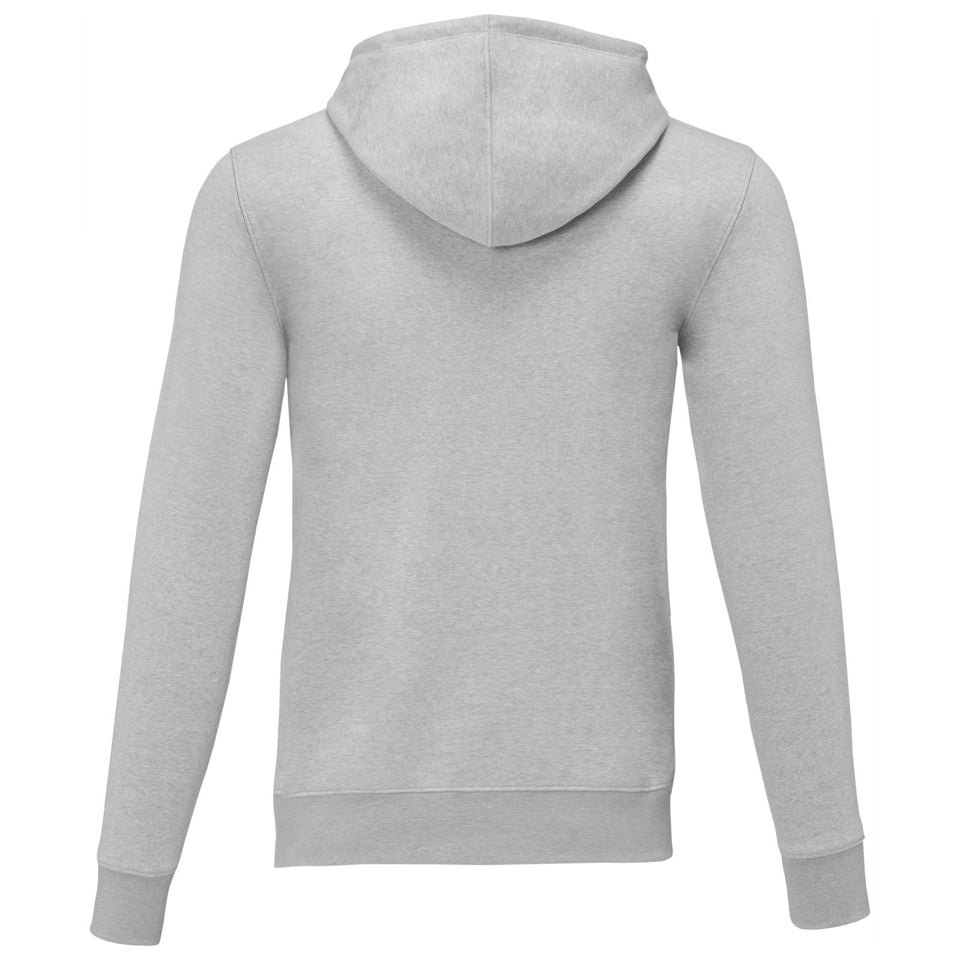Felpa Theron con cappuccio full zip da uomo personalizzato con logo - Pubblienne