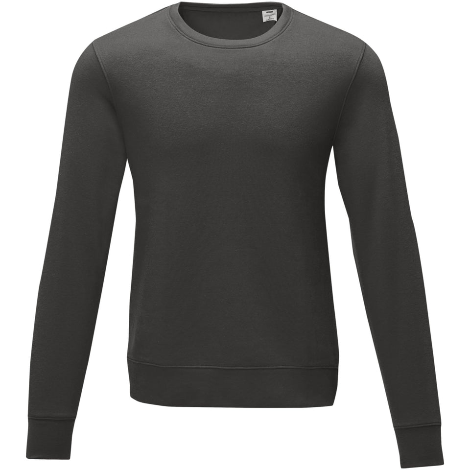 Maglione Zenon da uomo a girocollo personalizzato con logo - Pubblienne