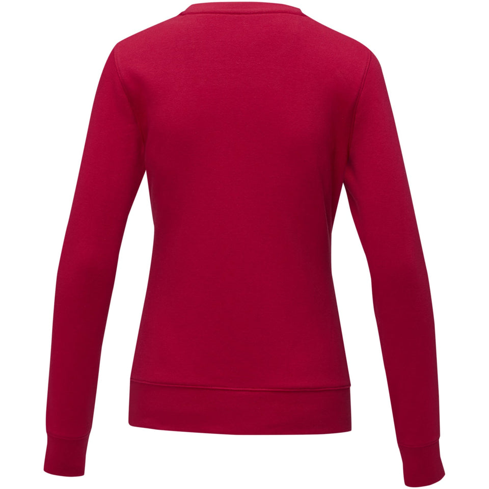 Maglione Zenon da donna a girocollo personalizzato con logo - Pubblienne