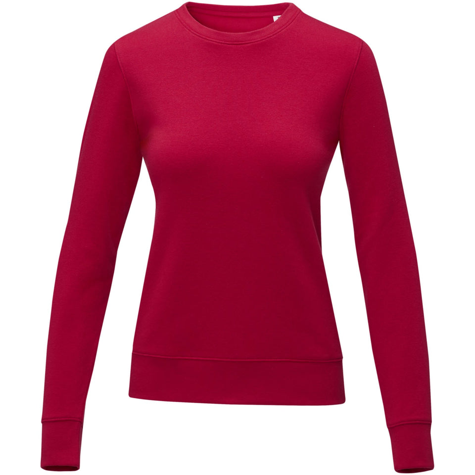 Maglione Zenon da donna a girocollo personalizzato con logo - Pubblienne