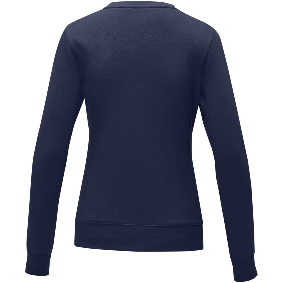 Maglione Zenon da donna a girocollo personalizzato con logo - Pubblienne