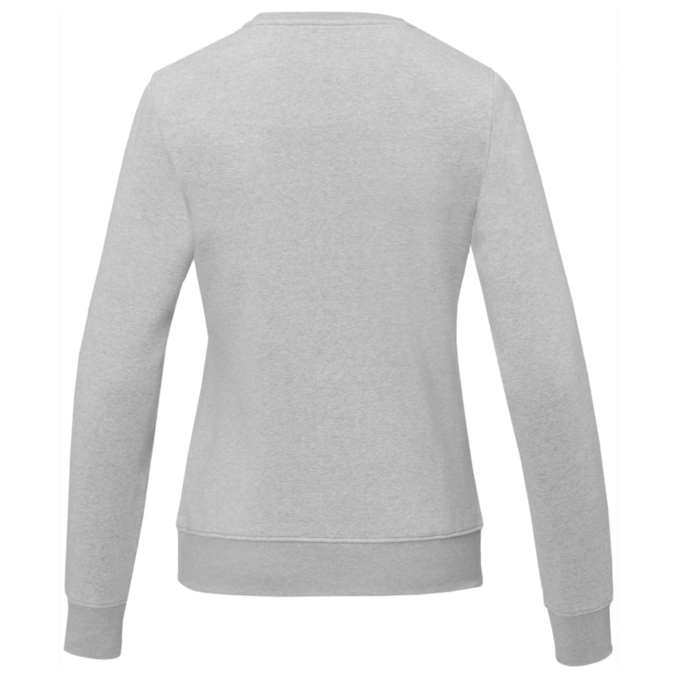 Maglione Zenon da donna a girocollo personalizzato con logo - Pubblienne