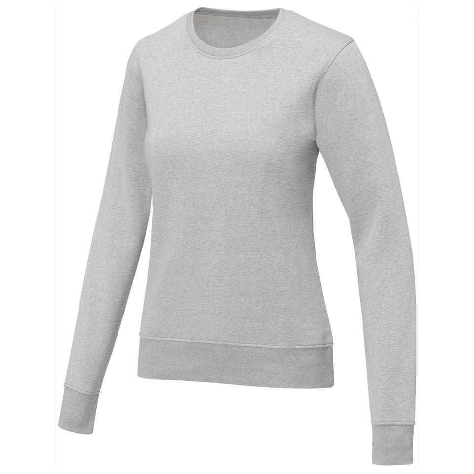 Maglione Zenon da donna a girocollo personalizzato con logo - Pubblienne