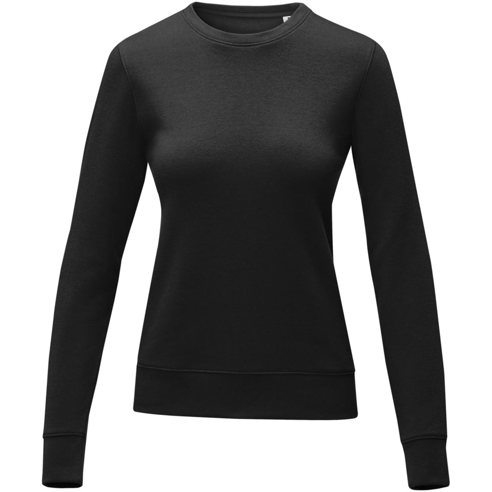 Maglione Zenon da donna a girocollo personalizzato con logo - Pubblienne