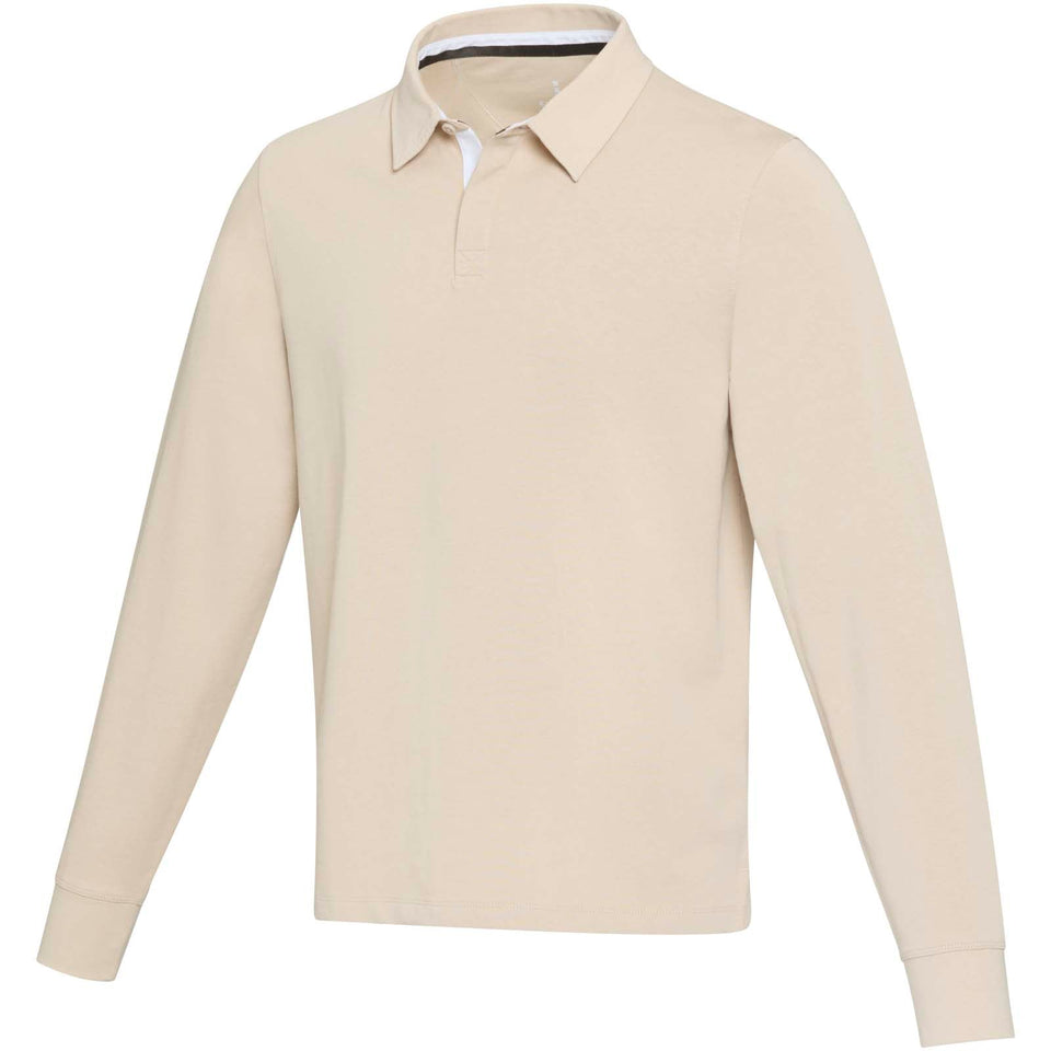 Felpa polo da rugby unisex Clyde personalizzato con logo - Pubblienne