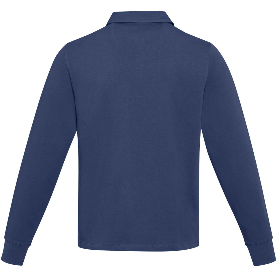 Felpa polo da rugby unisex Clyde personalizzato con logo - Pubblienne