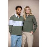 Felpa polo da rugby unisex Clyde personalizzato con logo - Pubblienne