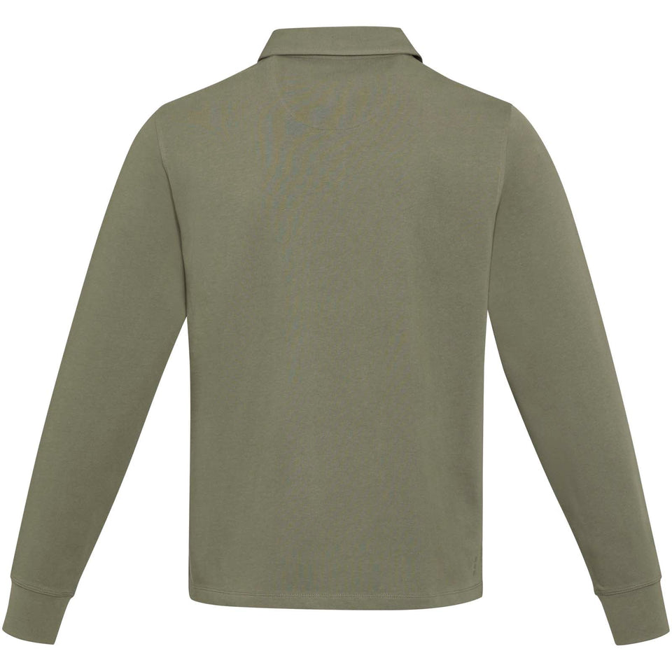 Felpa polo da rugby unisex Clyde personalizzato con logo - Pubblienne