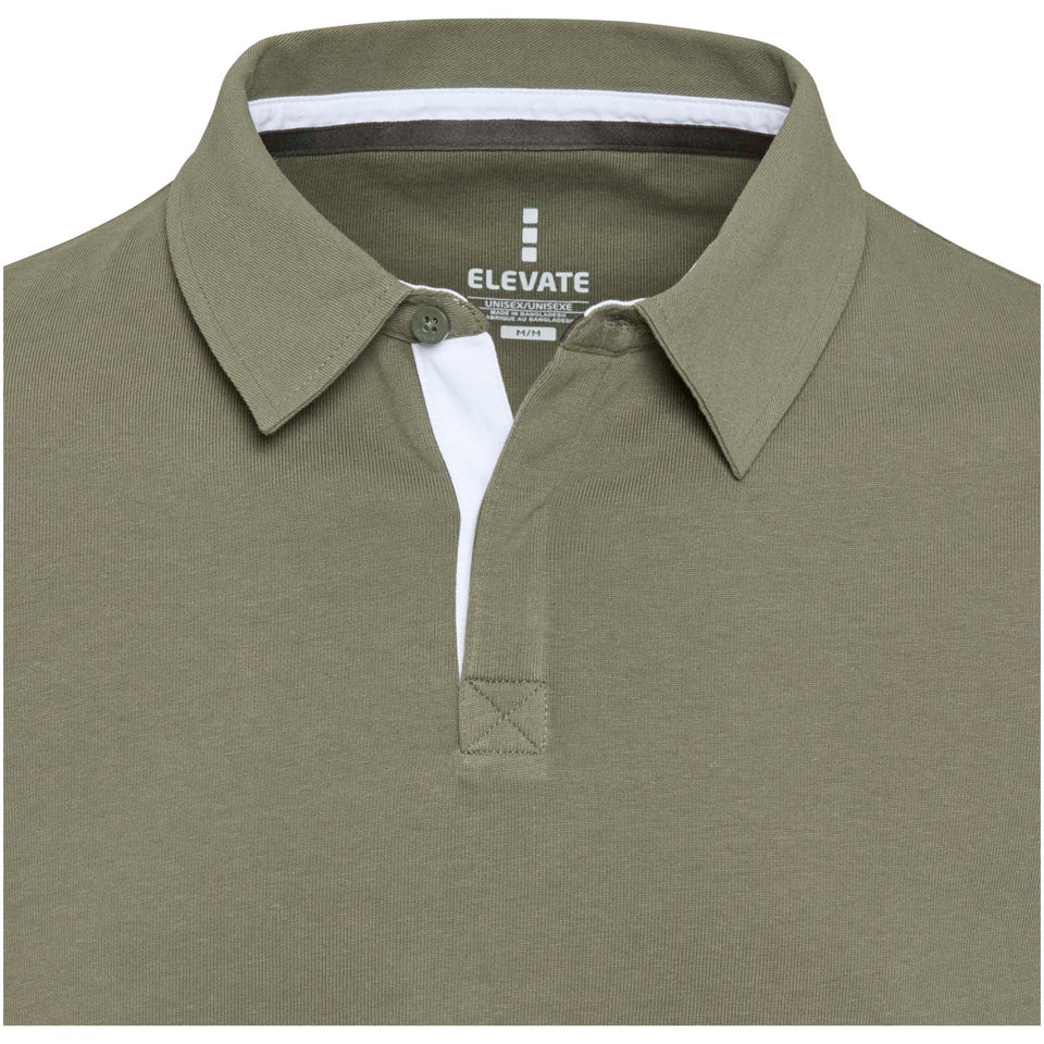 Felpa polo da rugby unisex Clyde personalizzato con logo - Pubblienne