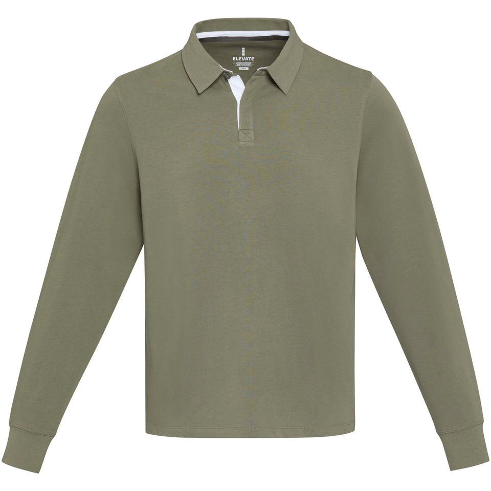 Felpa polo da rugby unisex Clyde personalizzato con logo - Pubblienne