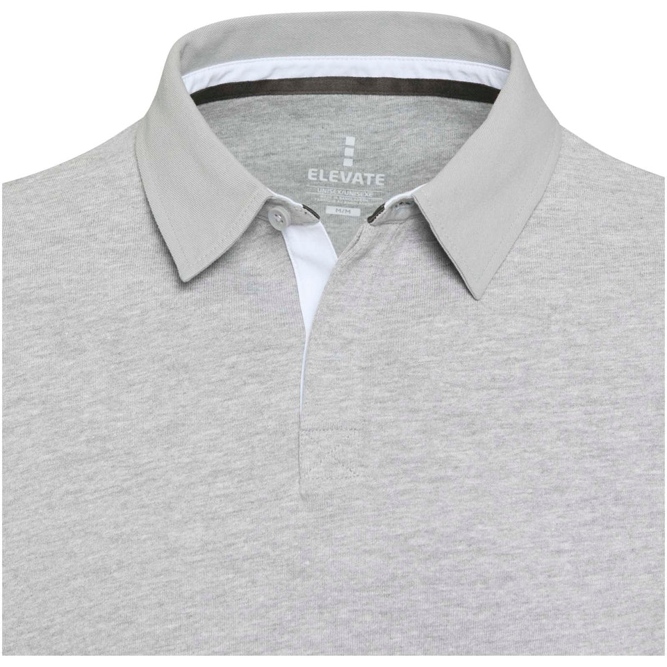 Felpa polo da rugby unisex Clyde personalizzato con logo - Pubblienne