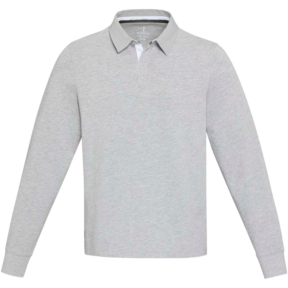 Felpa polo da rugby unisex Clyde personalizzato con logo - Pubblienne