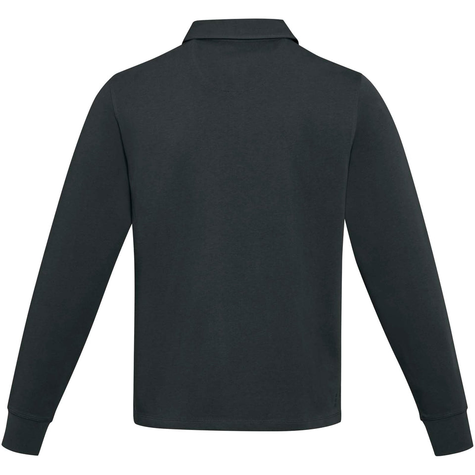 Felpa polo da rugby unisex Clyde personalizzato con logo - Pubblienne
