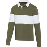 Felpa polo da rugby unisex Clyde personalizzato con logo - Pubblienne