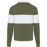 Felpa polo da rugby unisex Clyde personalizzato con logo - Pubblienne
