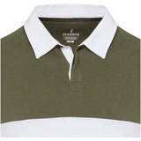Felpa polo da rugby unisex Clyde personalizzato con logo - Pubblienne