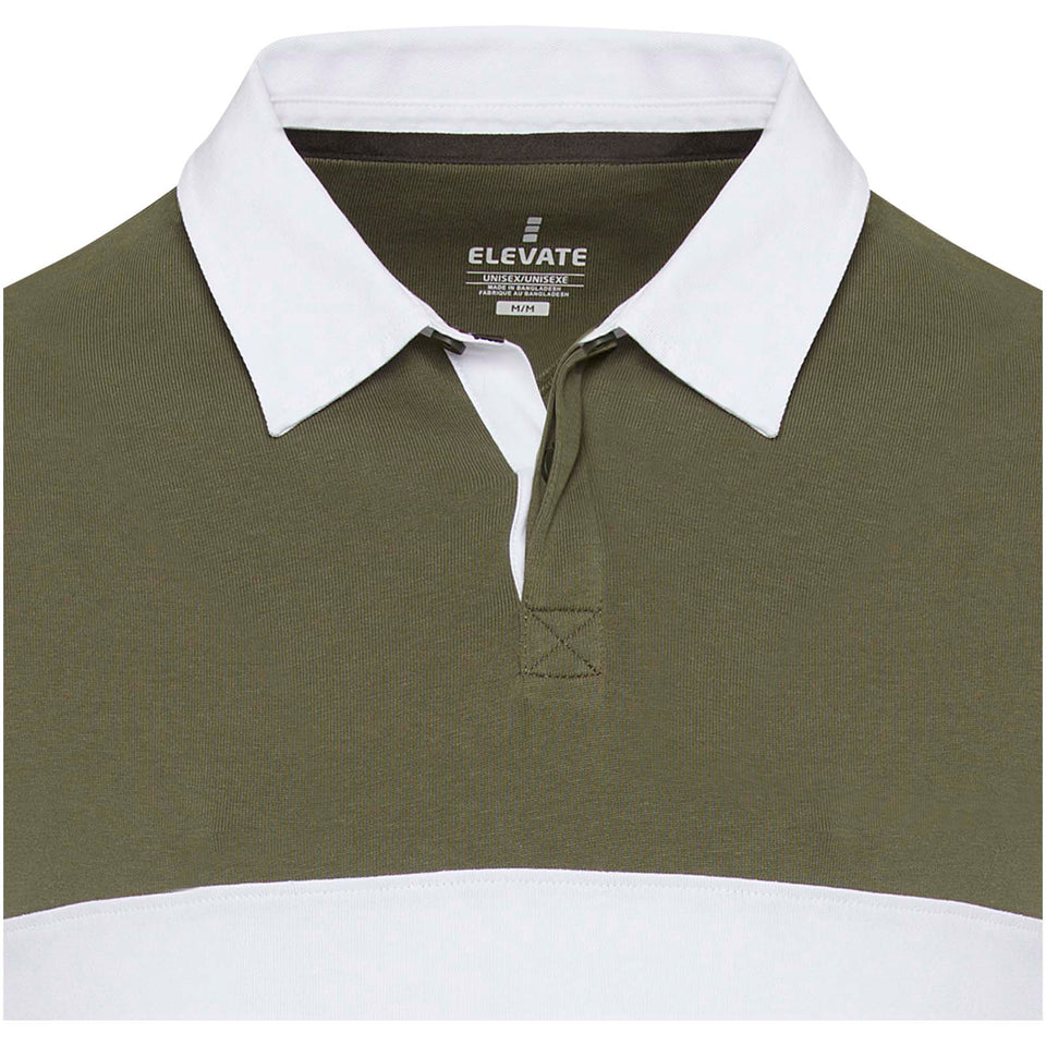 Felpa polo da rugby unisex Clyde personalizzato con logo - Pubblienne