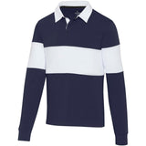 Felpa polo da rugby unisex Clyde personalizzato con logo - Pubblienne