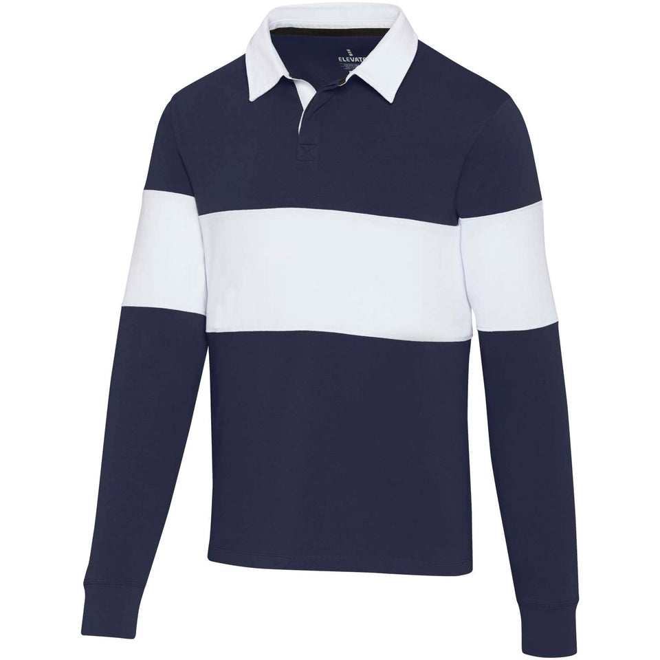 Felpa polo da rugby unisex Clyde personalizzato con logo - Pubblienne