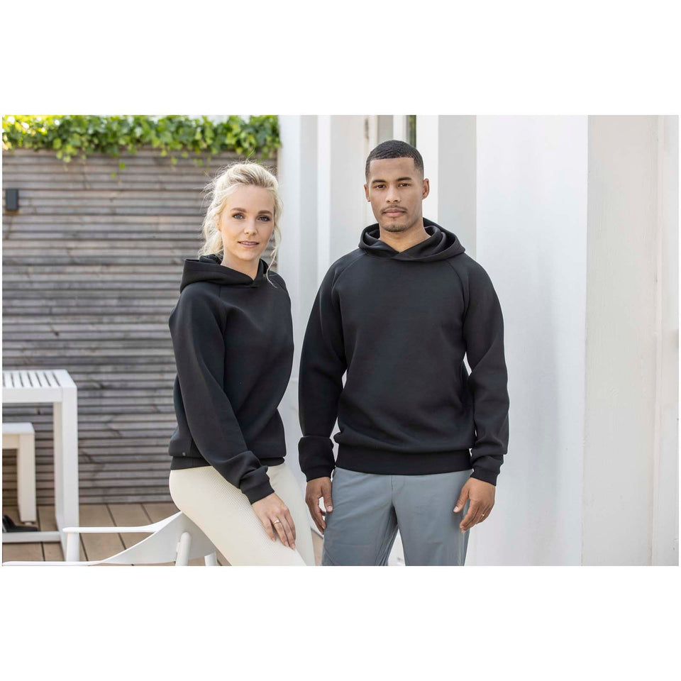 Felpa sportiva unisex con cappuccio in tessuto interlock Danali personalizzato con logo - Pubblienne