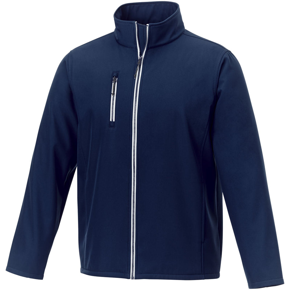 Giacca softshell Orion da uomo personalizzato con logo - Pubblienne