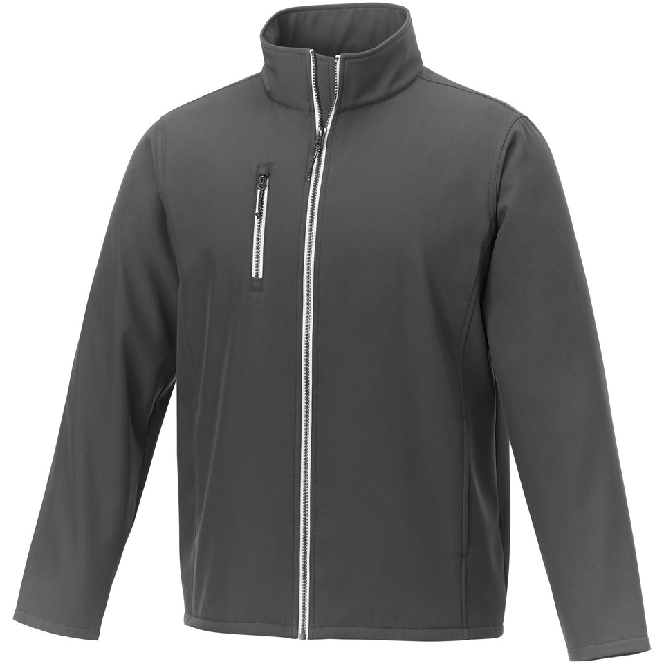 Giacca softshell Orion da uomo personalizzato con logo - Pubblienne